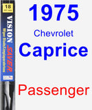 Passenger Wiper Blade for 1975 Chevrolet Caprice - Vision Saver