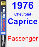 Passenger Wiper Blade for 1976 Chevrolet Caprice - Vision Saver