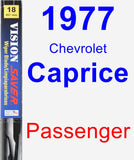 Passenger Wiper Blade for 1977 Chevrolet Caprice - Vision Saver
