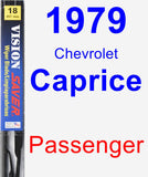 Passenger Wiper Blade for 1979 Chevrolet Caprice - Vision Saver