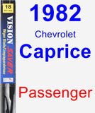 Passenger Wiper Blade for 1982 Chevrolet Caprice - Vision Saver