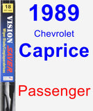 Passenger Wiper Blade for 1989 Chevrolet Caprice - Vision Saver