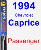 Passenger Wiper Blade for 1994 Chevrolet Caprice - Vision Saver