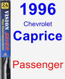Passenger Wiper Blade for 1996 Chevrolet Caprice - Vision Saver