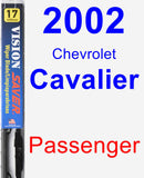Passenger Wiper Blade for 2002 Chevrolet Cavalier - Vision Saver