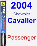 Passenger Wiper Blade for 2004 Chevrolet Cavalier - Vision Saver
