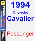 Passenger Wiper Blade for 1994 Chevrolet Cavalier - Vision Saver