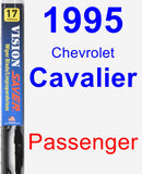 Passenger Wiper Blade for 1995 Chevrolet Cavalier - Vision Saver