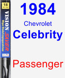 Passenger Wiper Blade for 1984 Chevrolet Celebrity - Vision Saver