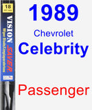 Passenger Wiper Blade for 1989 Chevrolet Celebrity - Vision Saver