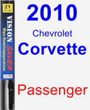 Passenger Wiper Blade for 2010 Chevrolet Corvette - Vision Saver