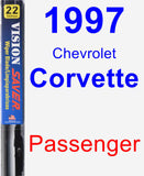 Passenger Wiper Blade for 1997 Chevrolet Corvette - Vision Saver