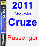 Passenger Wiper Blade for 2011 Chevrolet Cruze - Vision Saver