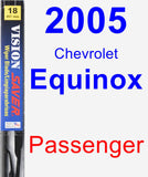 Passenger Wiper Blade for 2005 Chevrolet Equinox - Vision Saver