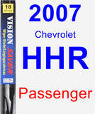 Passenger Wiper Blade for 2007 Chevrolet HHR - Vision Saver
