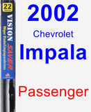 Passenger Wiper Blade for 2002 Chevrolet Impala - Vision Saver