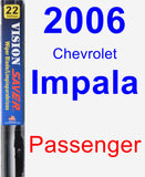 Passenger Wiper Blade for 2006 Chevrolet Impala - Vision Saver