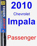 Passenger Wiper Blade for 2010 Chevrolet Impala - Vision Saver