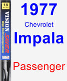 Passenger Wiper Blade for 1977 Chevrolet Impala - Vision Saver