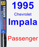 Passenger Wiper Blade for 1995 Chevrolet Impala - Vision Saver