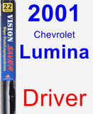 Driver Wiper Blade for 2001 Chevrolet Lumina - Vision Saver