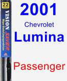 Passenger Wiper Blade for 2001 Chevrolet Lumina - Vision Saver