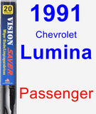Passenger Wiper Blade for 1991 Chevrolet Lumina - Vision Saver