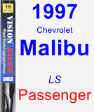 Passenger Wiper Blade for 1997 Chevrolet Malibu - Vision Saver