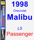 Passenger Wiper Blade for 1998 Chevrolet Malibu - Vision Saver
