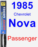 Passenger Wiper Blade for 1985 Chevrolet Nova - Vision Saver