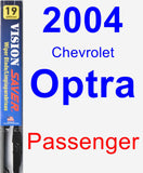 Passenger Wiper Blade for 2004 Chevrolet Optra - Vision Saver