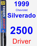 Driver Wiper Blade for 1999 Chevrolet Silverado 2500 - Vision Saver