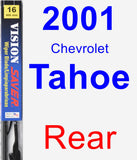 Rear Wiper Blade for 2001 Chevrolet Tahoe - Vision Saver