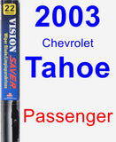 Passenger Wiper Blade for 2003 Chevrolet Tahoe - Vision Saver