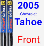 Front Wiper Blade Pack for 2005 Chevrolet Tahoe - Vision Saver