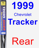 Rear Wiper Blade for 1999 Chevrolet Tracker - Vision Saver