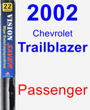 Passenger Wiper Blade for 2002 Chevrolet Trailblazer - Vision Saver