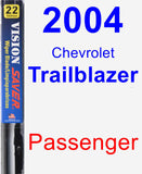 Passenger Wiper Blade for 2004 Chevrolet Trailblazer - Vision Saver