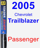 Passenger Wiper Blade for 2005 Chevrolet Trailblazer - Vision Saver