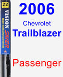 Passenger Wiper Blade for 2006 Chevrolet Trailblazer - Vision Saver