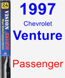 Passenger Wiper Blade for 1997 Chevrolet Venture - Vision Saver