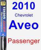 Passenger Wiper Blade for 2010 Chevrolet Aveo - Vision Saver