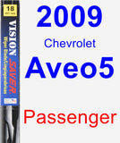 Passenger Wiper Blade for 2009 Chevrolet Aveo5 - Vision Saver