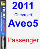Passenger Wiper Blade for 2011 Chevrolet Aveo5 - Vision Saver