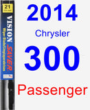 Passenger Wiper Blade for 2014 Chrysler 300 - Vision Saver