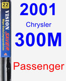 Passenger Wiper Blade for 2001 Chrysler 300M - Vision Saver