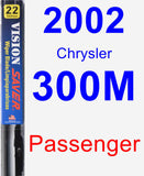 Passenger Wiper Blade for 2002 Chrysler 300M - Vision Saver