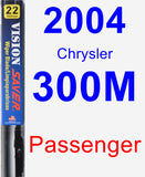 Passenger Wiper Blade for 2004 Chrysler 300M - Vision Saver