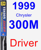 Driver Wiper Blade for 1999 Chrysler 300M - Vision Saver