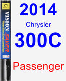 Passenger Wiper Blade for 2014 Chrysler 300C - Vision Saver